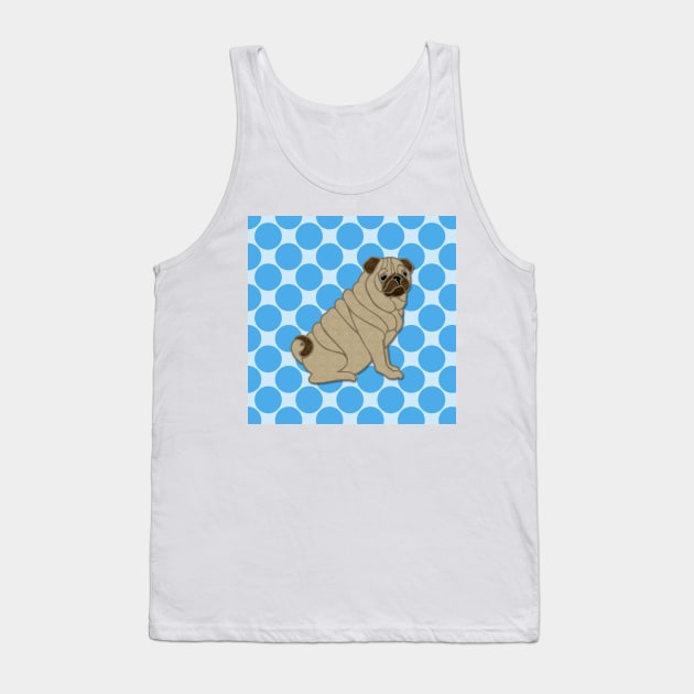 pug Tank Top by poupoune